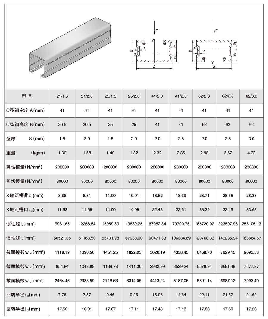 c型钢